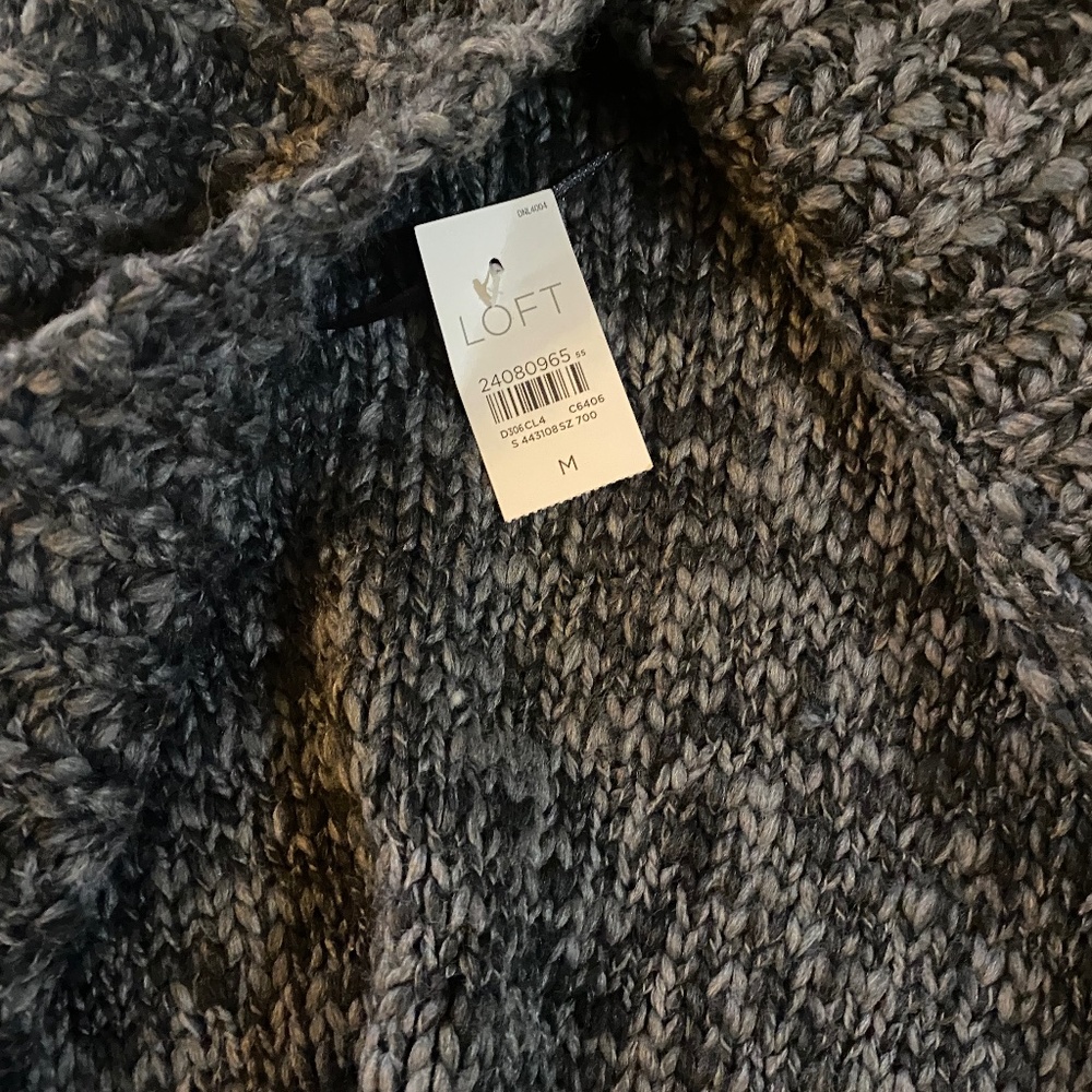 Loft open sweater
